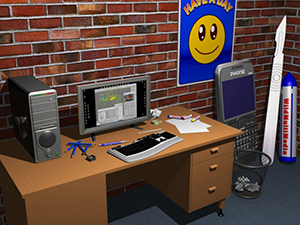 My 3D office